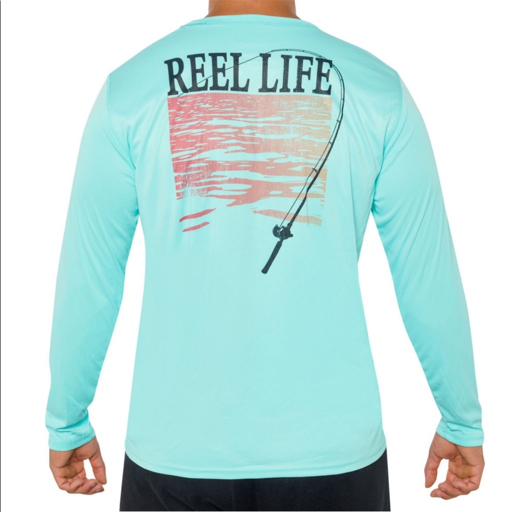 Reel Life sun defender fishing shirt